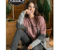 طقم نسائي مكون من 3 قطع من وومنتقُم - خامة ممتازة