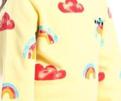 سويت شيرت للبنات مطبوع من ديادورا